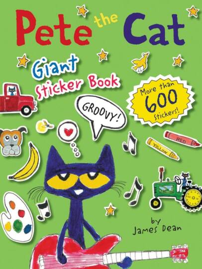 Find Pete The Cat Giant Sticker Book At Michaels Com